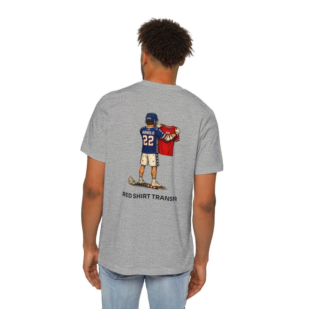 Red Shirt Transfer Tee