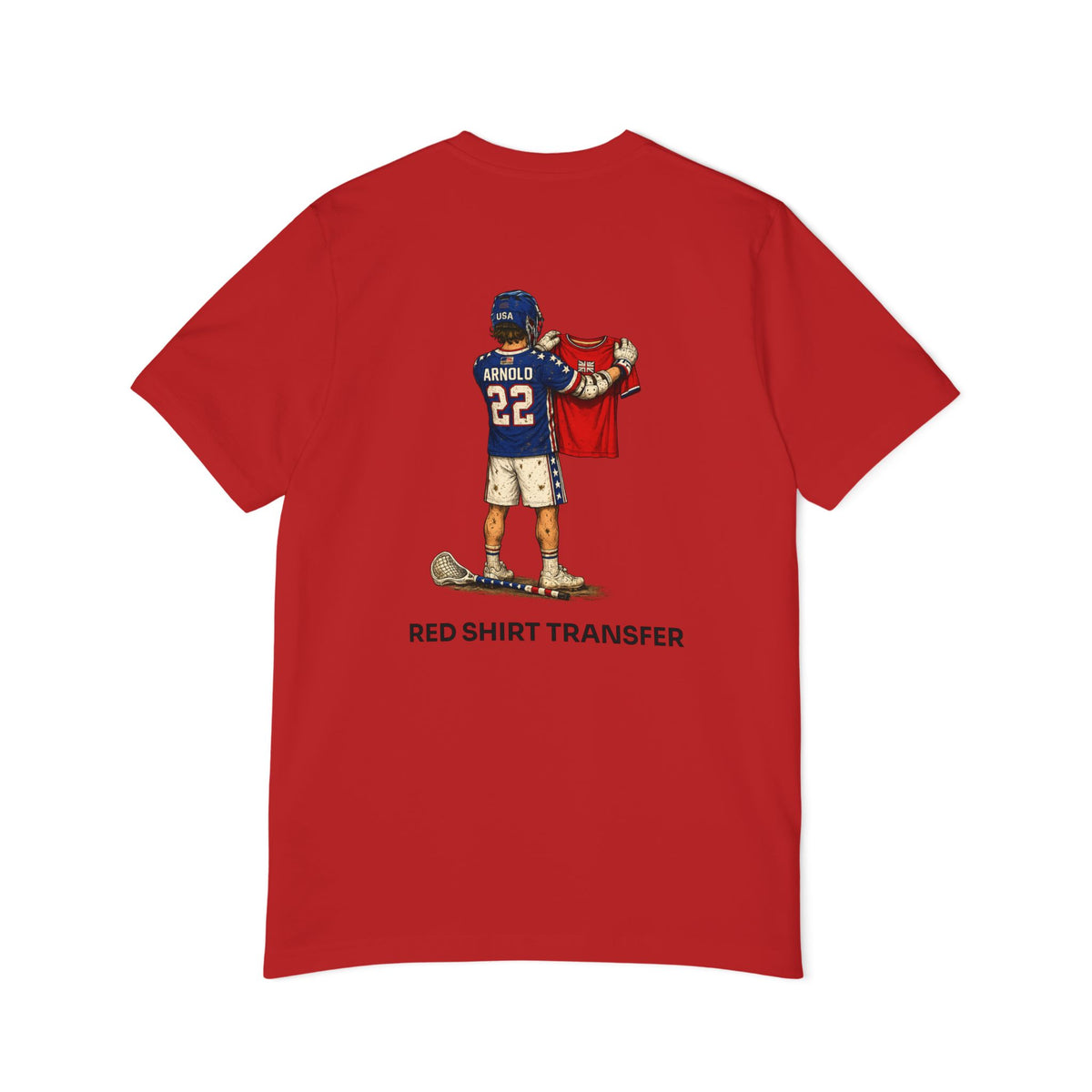 Red Shirt Transfer Tee