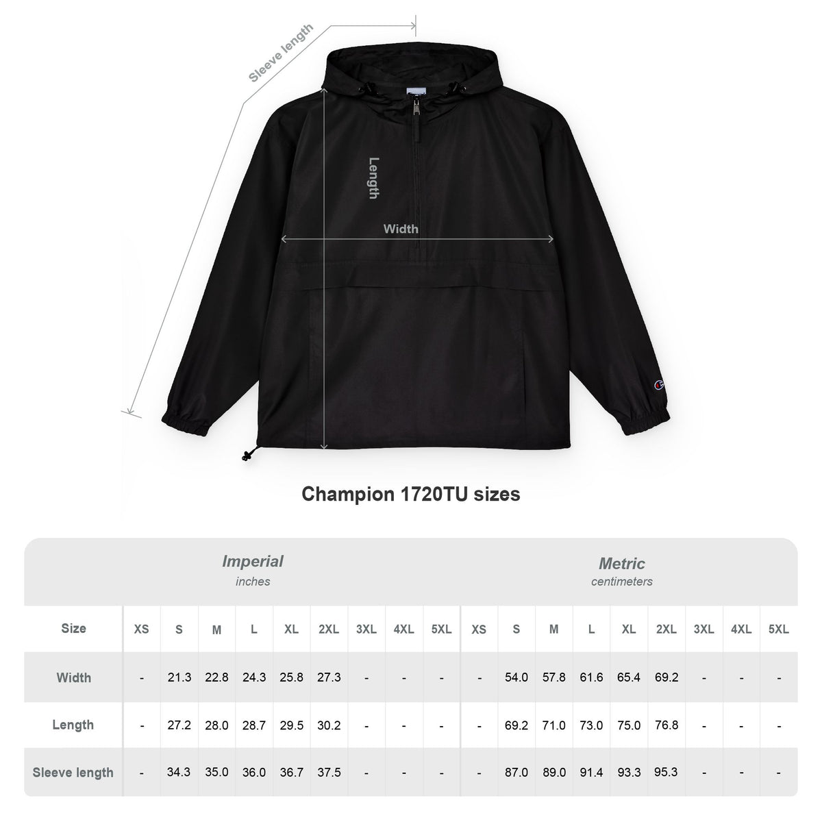 Tape Job Packable Anorak Jacket