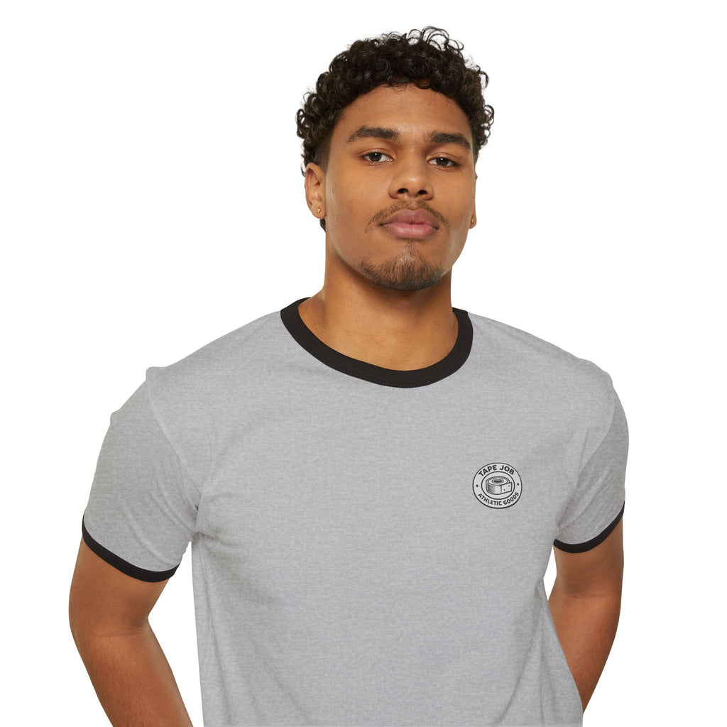 Tape Job Logo Ringer Tee