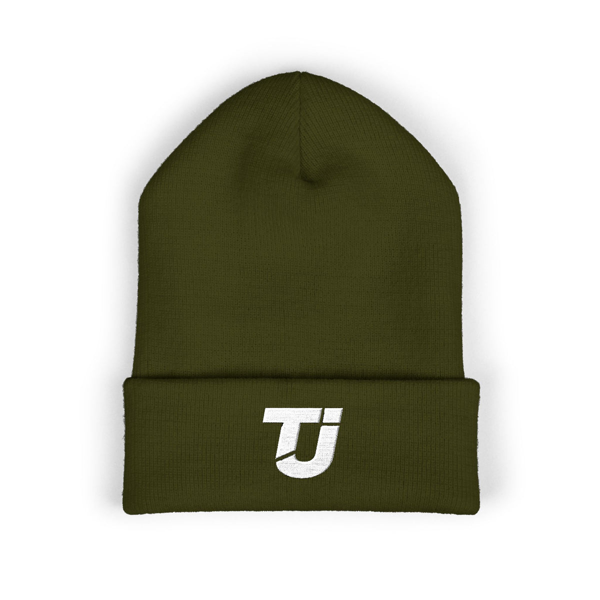 TJ Embroidered Logo Cuffed Beanie